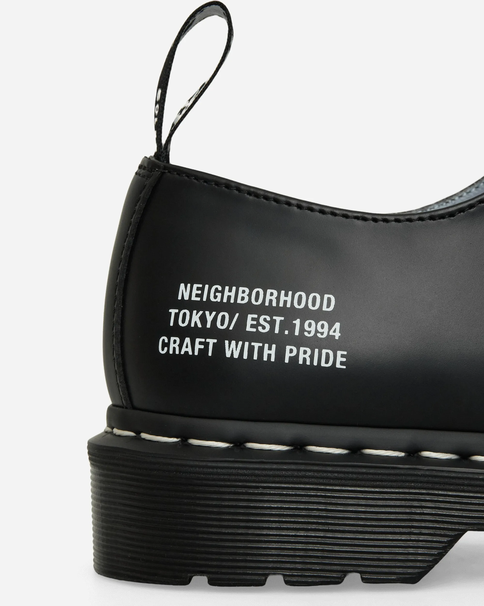 Dr. Martens Classic Shoes|Drops^NEIGHBORHOOD Smith 4 Eye Shoes Black