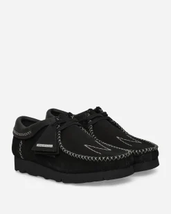 Clarks Classic Shoes^NEIGHBORHOOD Wallabee Shoes Black