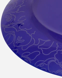 A Bathing Ape Objects^Neon Camo Glass Plate Blue