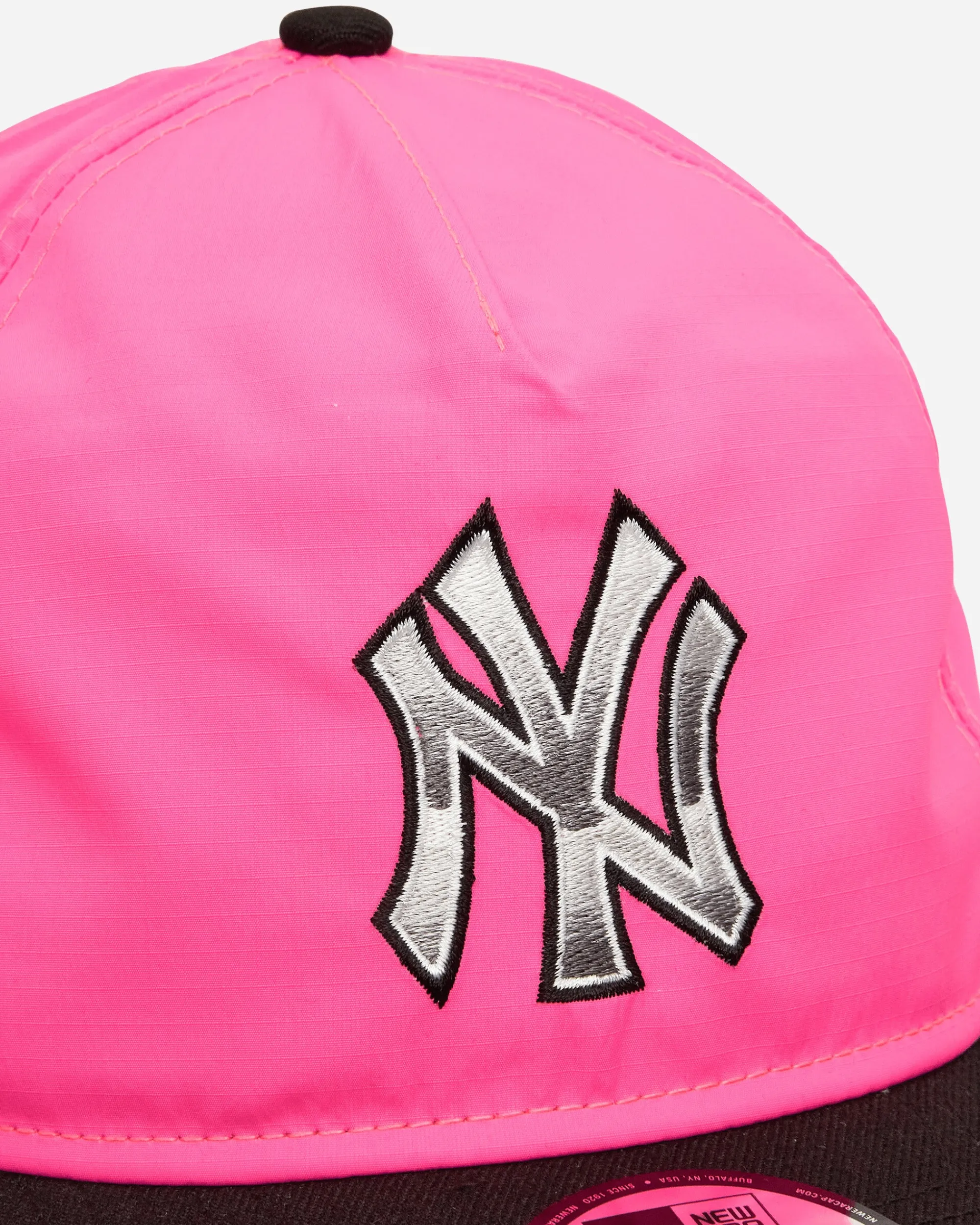 New Era Hats|Hats^New York Yankees Chrome Logo Golfer Cap Bright Pink