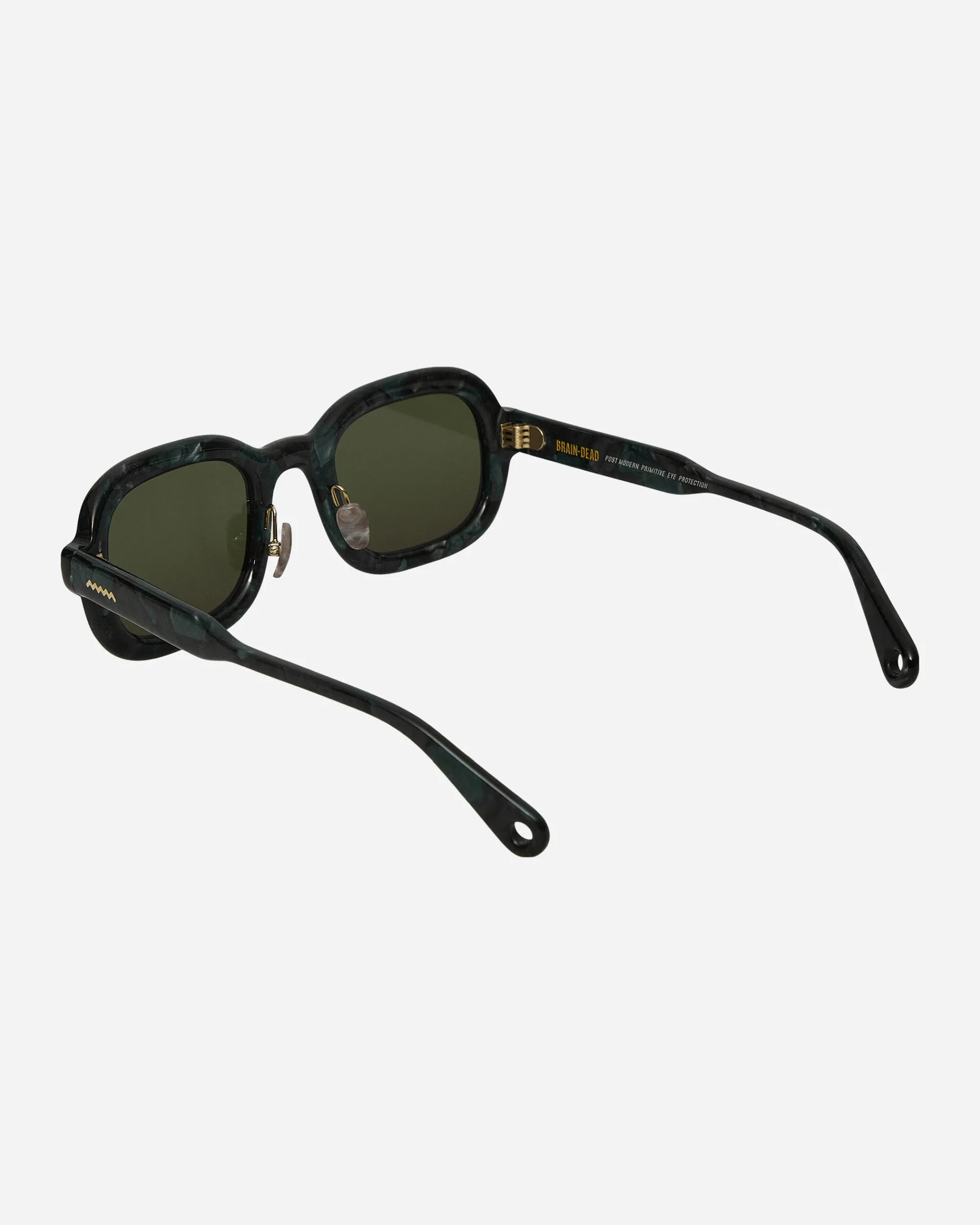 Brain Dead Eyewear|Eyewear^Newman Post Modern Primitive Eye Protection Sunglasses Green Pearl
