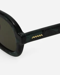 Brain Dead Eyewear|Eyewear^Newman Post Modern Primitive Eye Protection Sunglasses Green Pearl