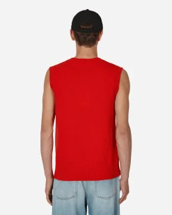 Cormio Knitwear^Nicole Vest Red