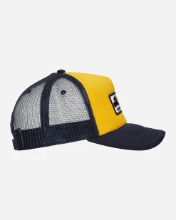 Pleasures Hats|Hats^Nightmare Trucker Cap Navy / Yellow
