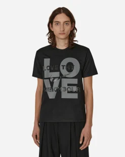 Comme Des Garçons Black T-Shirts^Nike Love Thy Neighbour T-Shirt Black