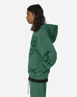Nike Jordan Sweatshirts^Nina Chanel Fleece Hoodie Green Stone