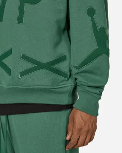 Nike Jordan Sweatshirts^Nina Chanel Fleece Hoodie Green Stone