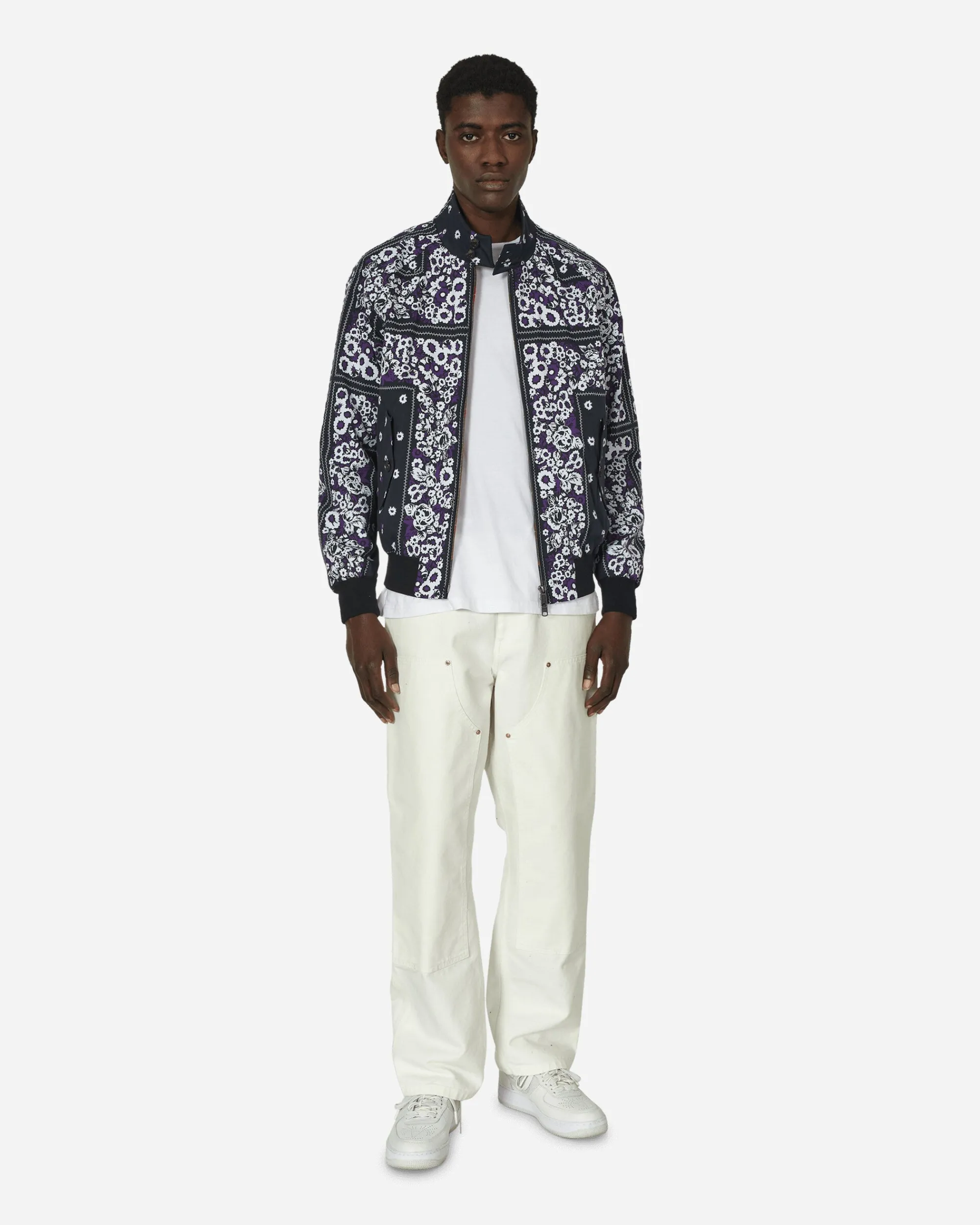 Baracuta Coats And Jackets^NÒMARYTHM TEXTILE G9 Bandana Jacket Dark Navy