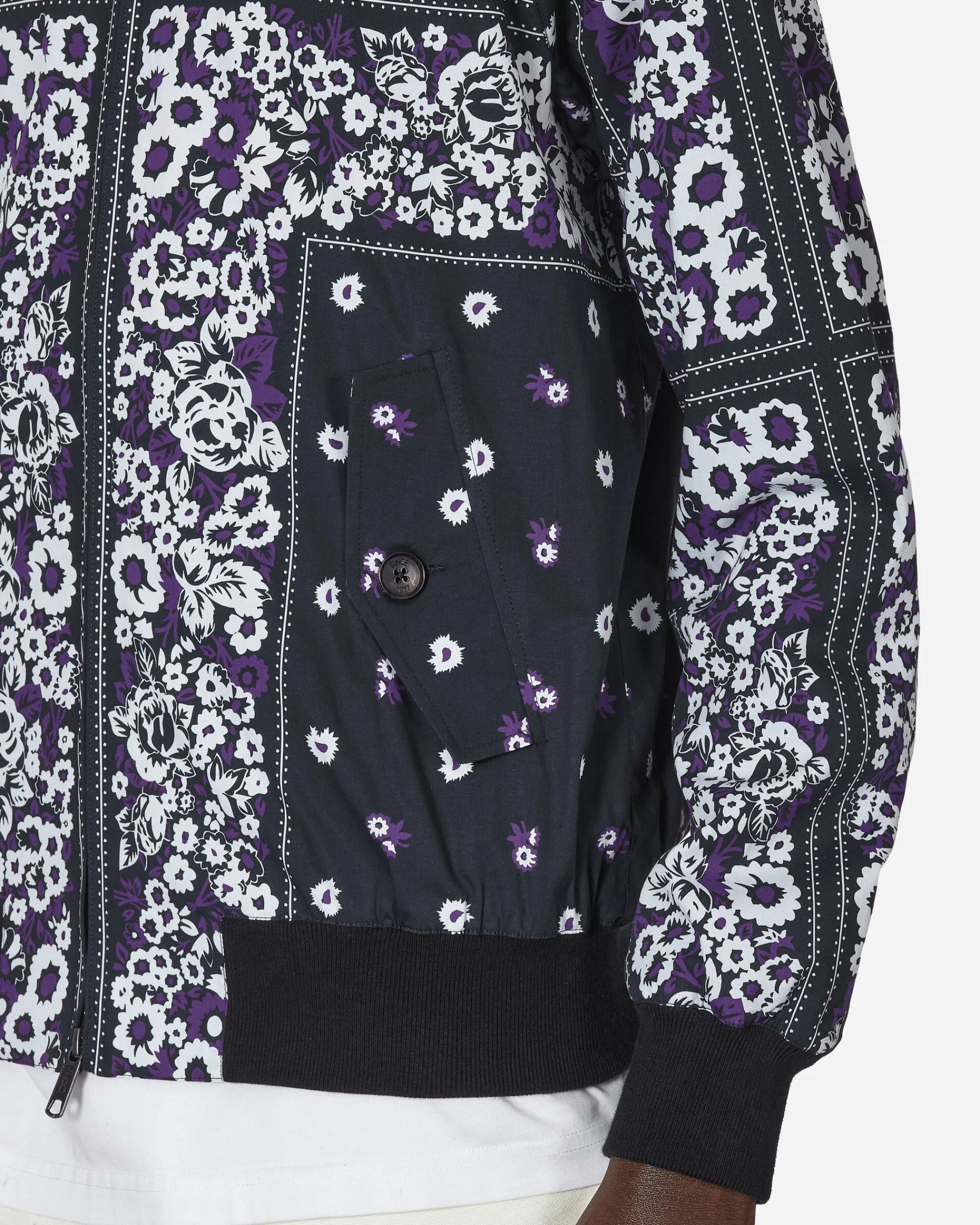 Baracuta Coats And Jackets^NÒMARYTHM TEXTILE G9 Bandana Jacket Dark Navy