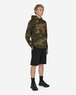 DCV'87 Sweatshirts^No Games Hooded Sweatshirt Green