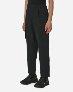 Monobi Pants^No Jersey Cargo Pants Black