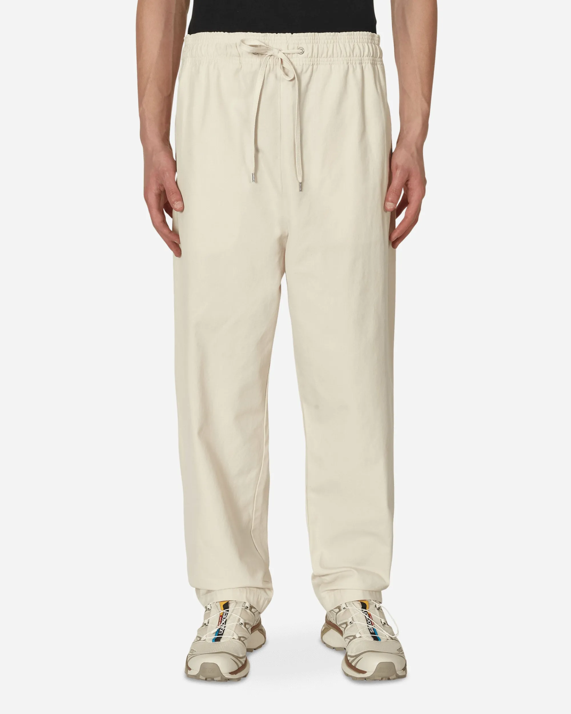 in・stru(men-tal) Pants^No Side Seam Long Pants White