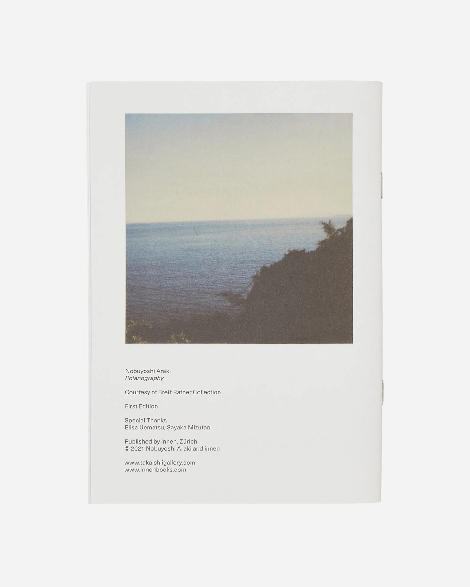Innen Publishing Magazines^Nobuyoshi Araki: Polanography Zine