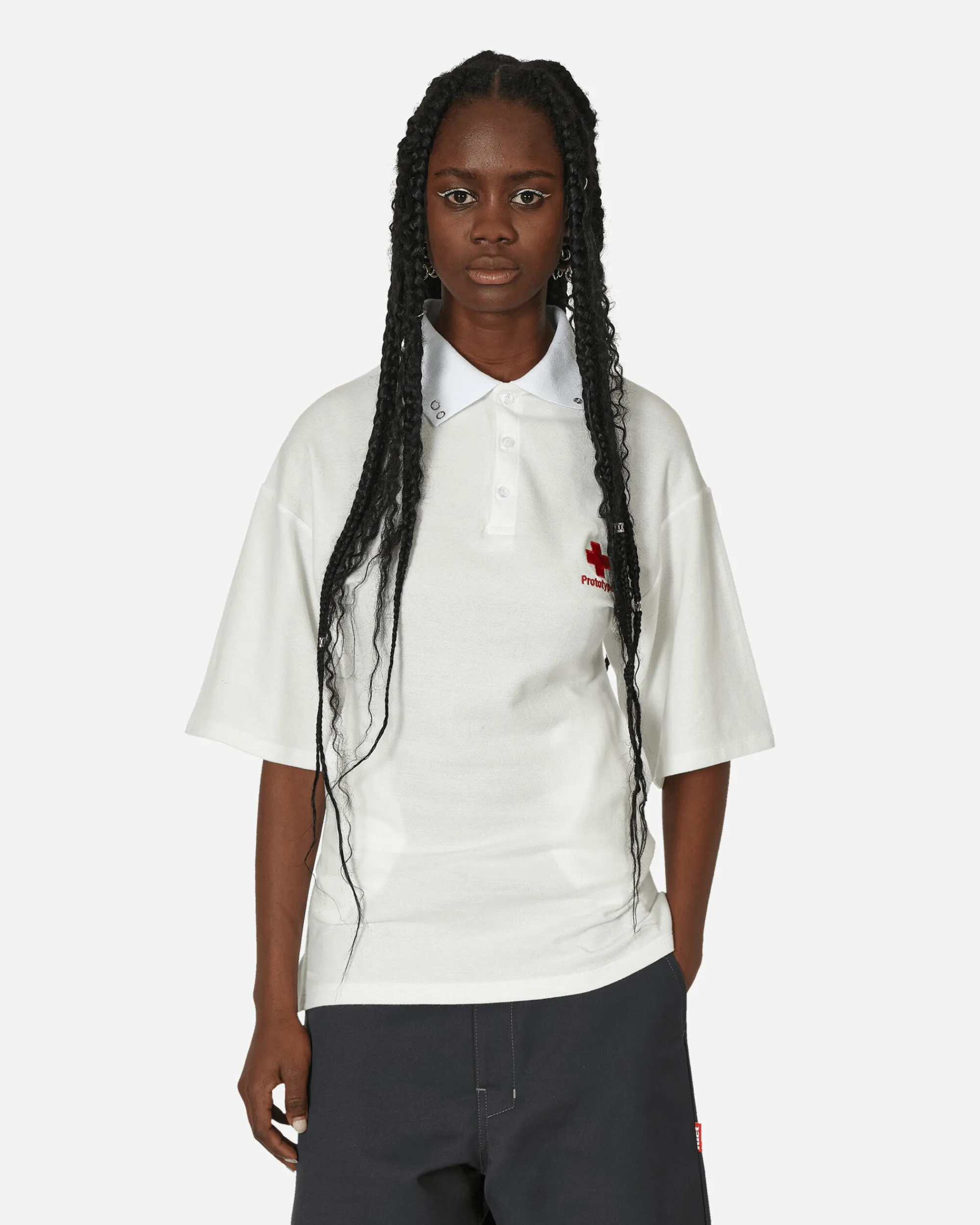 Prototypes T-Shirts^Nurse Polo Shirt White