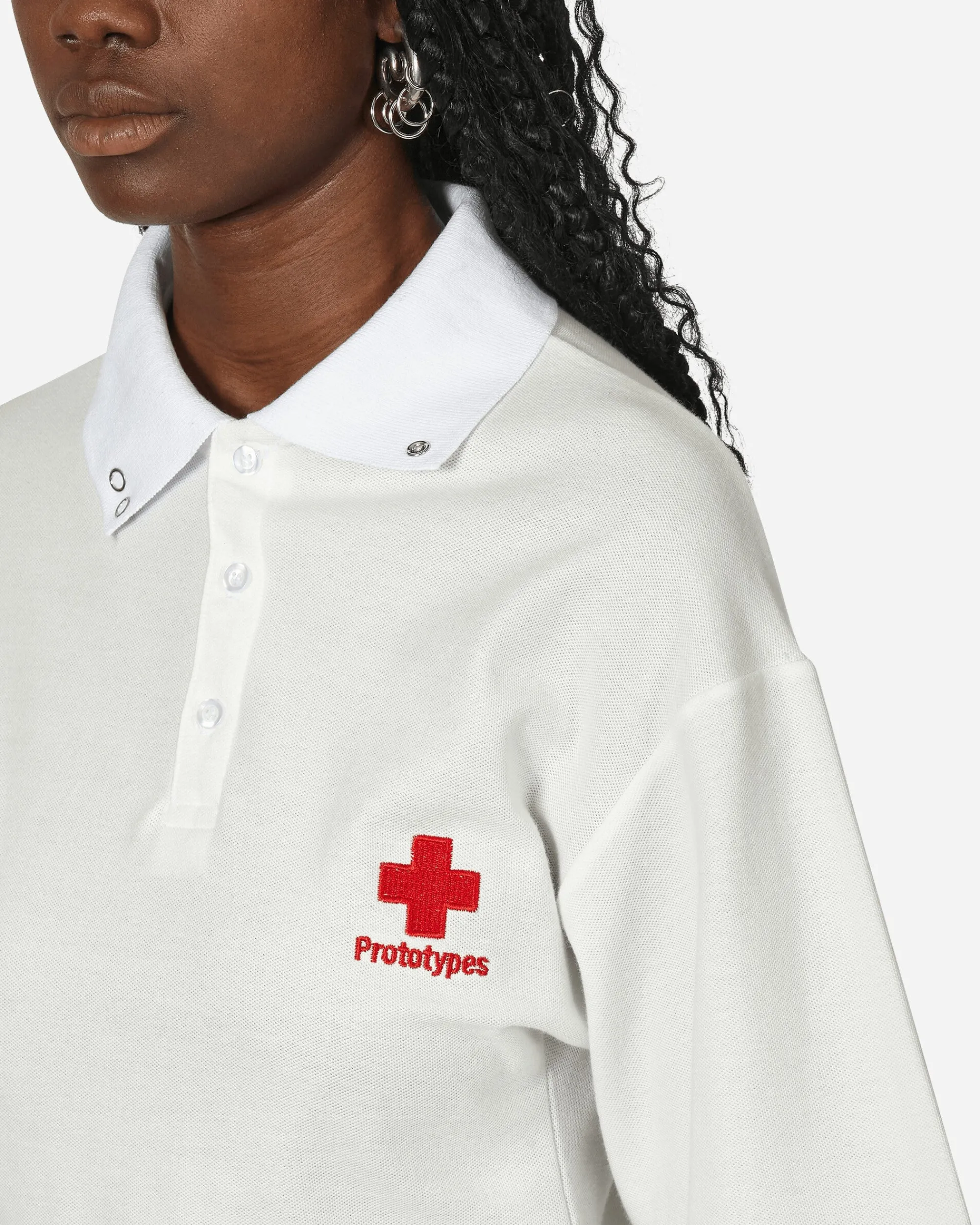 Prototypes T-Shirts^Nurse Polo Shirt White