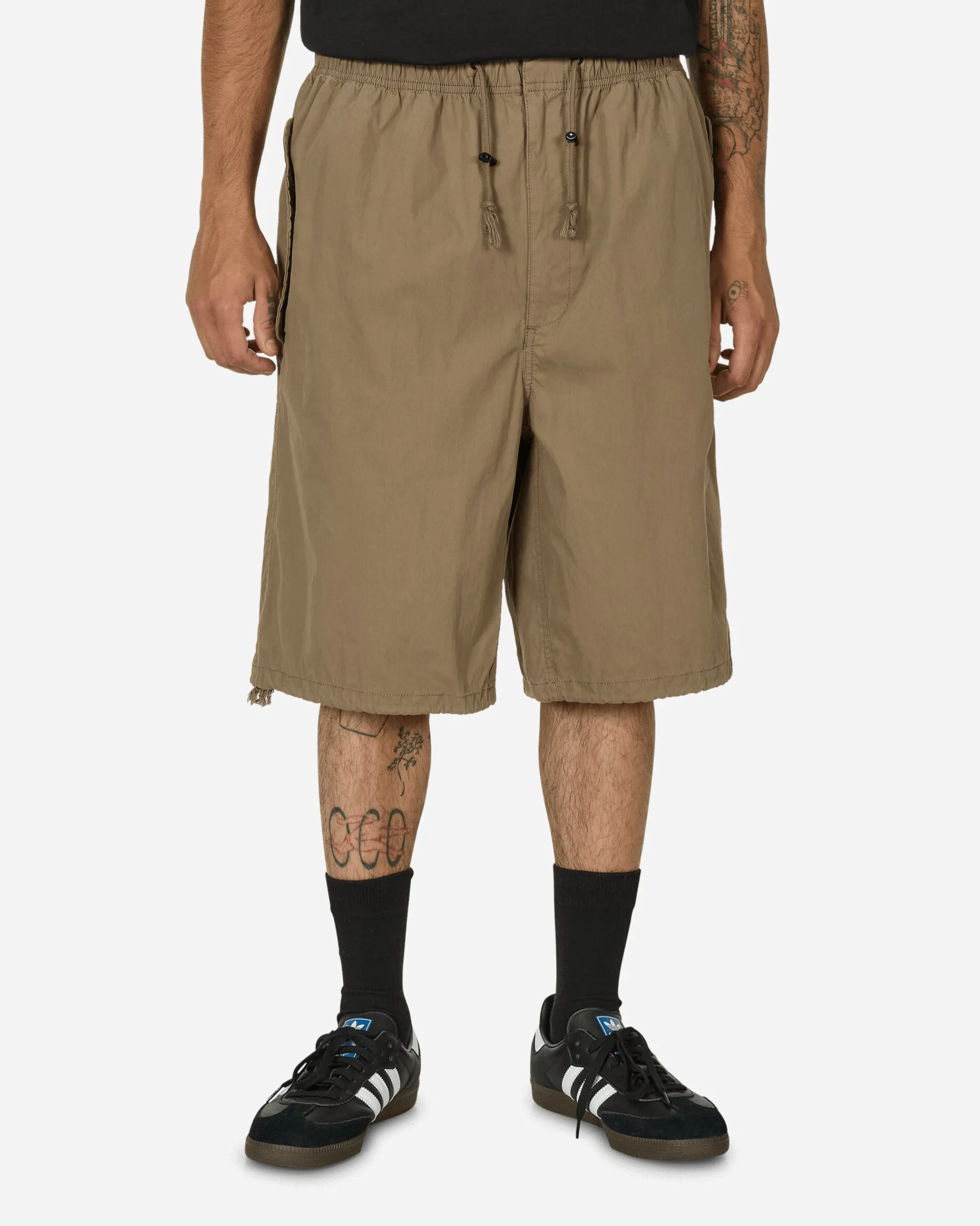 Stüssy Shorts^Nyco Over Shorts Mushroom