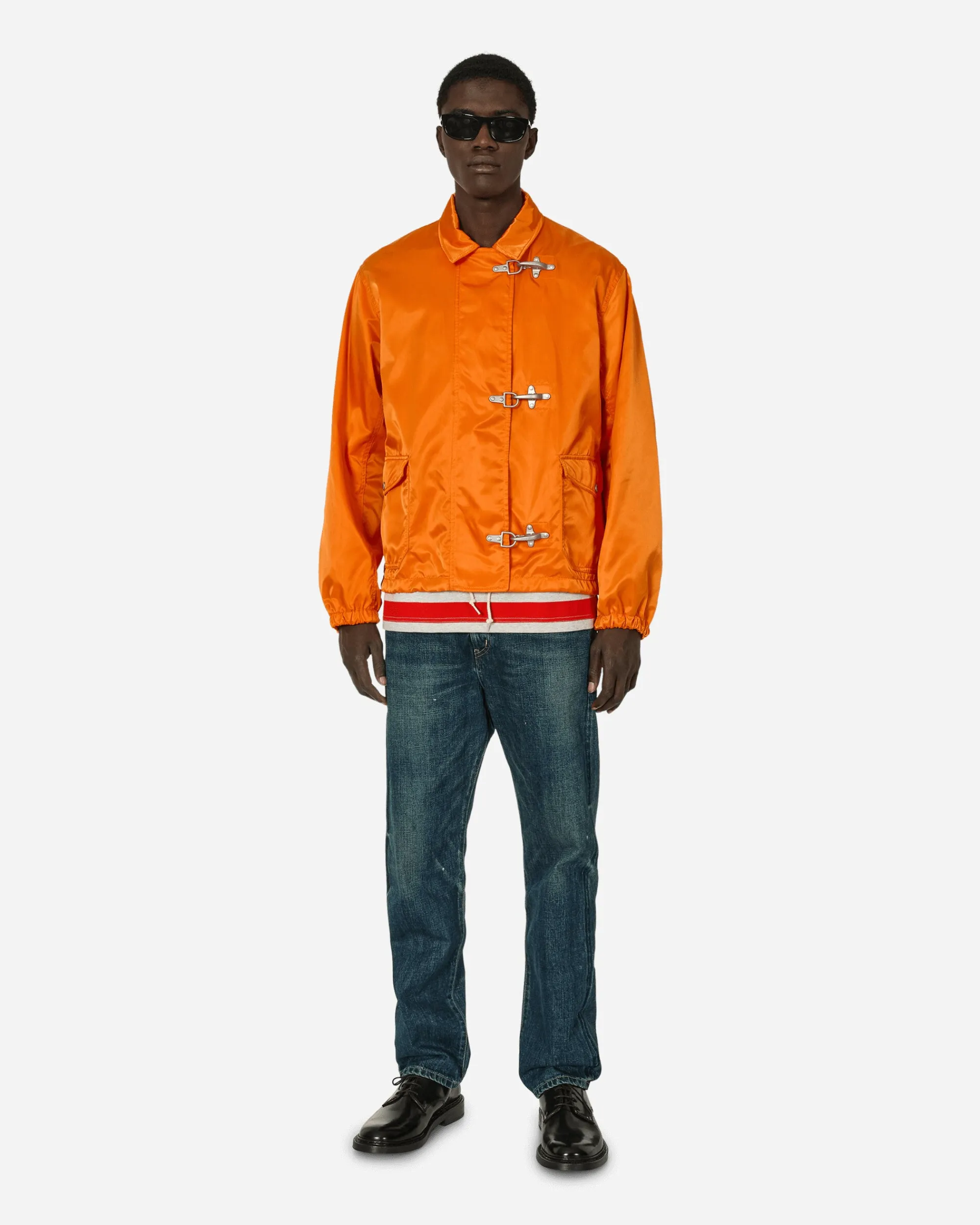 Junya Watanabe MAN Coats And Jackets^Nylon Hooks Jacket Orange
