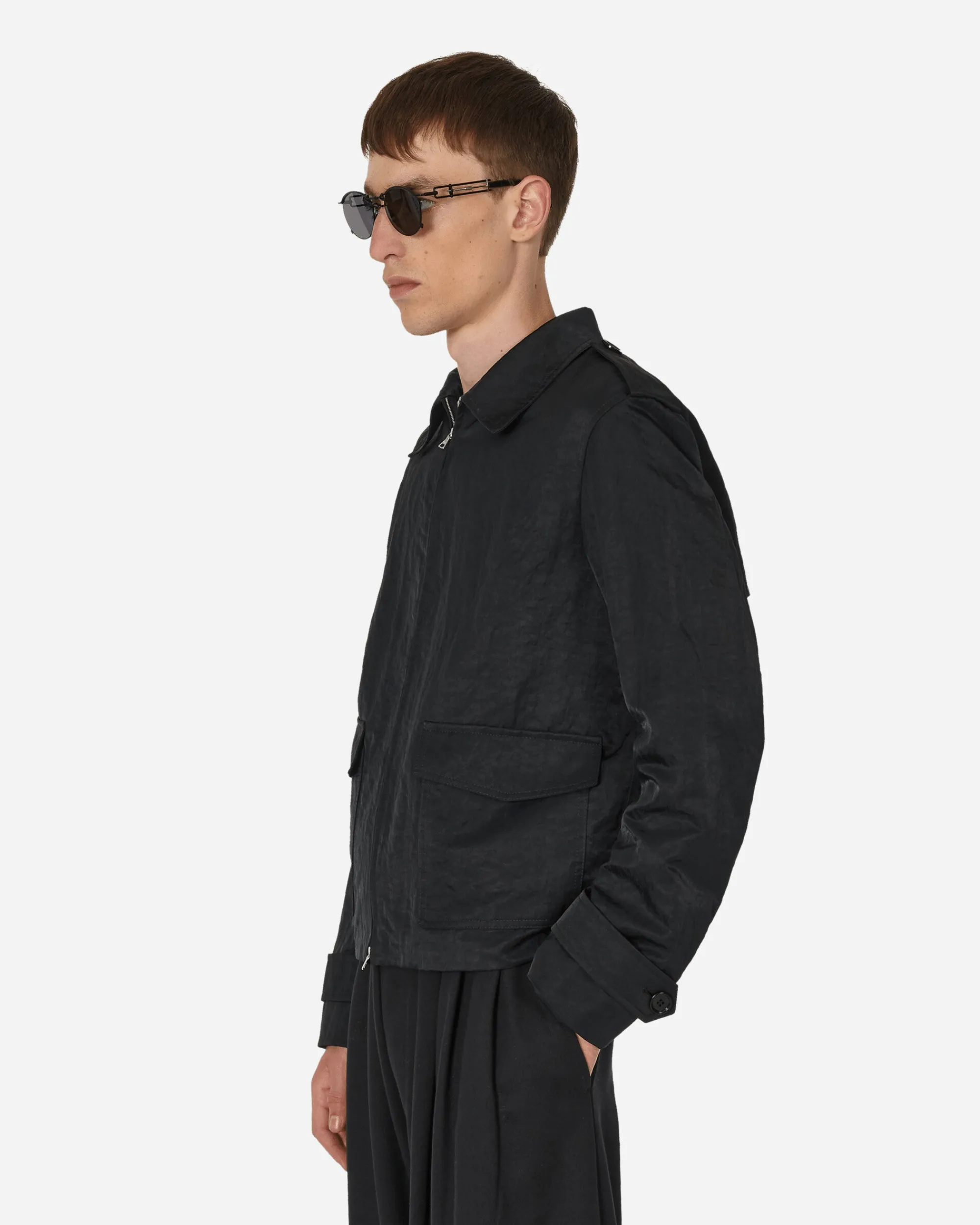 Dries Van Noten Coats And Jackets^Nylon Jacket Black