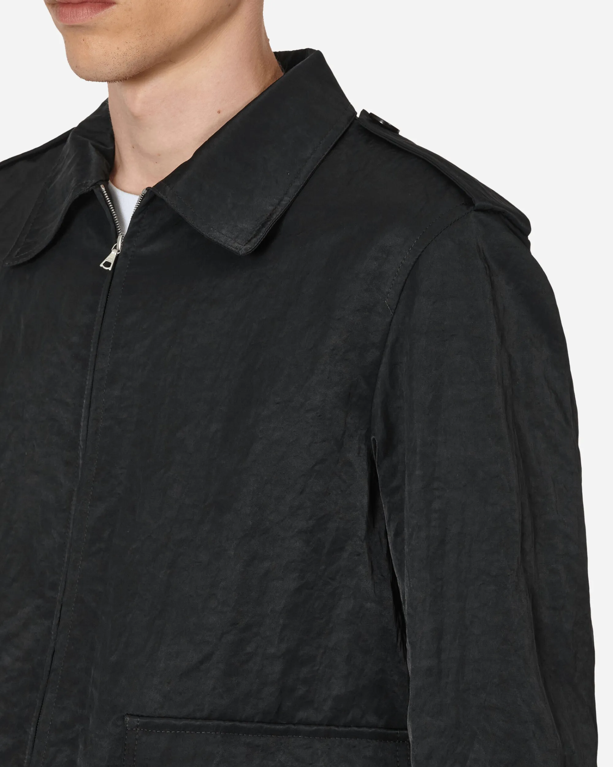 Dries Van Noten Coats And Jackets^Nylon Jacket Black