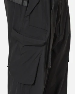 Acronym Pants^Nylon Stretch Cargo Trousers Black