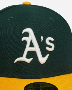New Era Hats|Hats^Oakland Athletics 59FIFTY Cap Green
