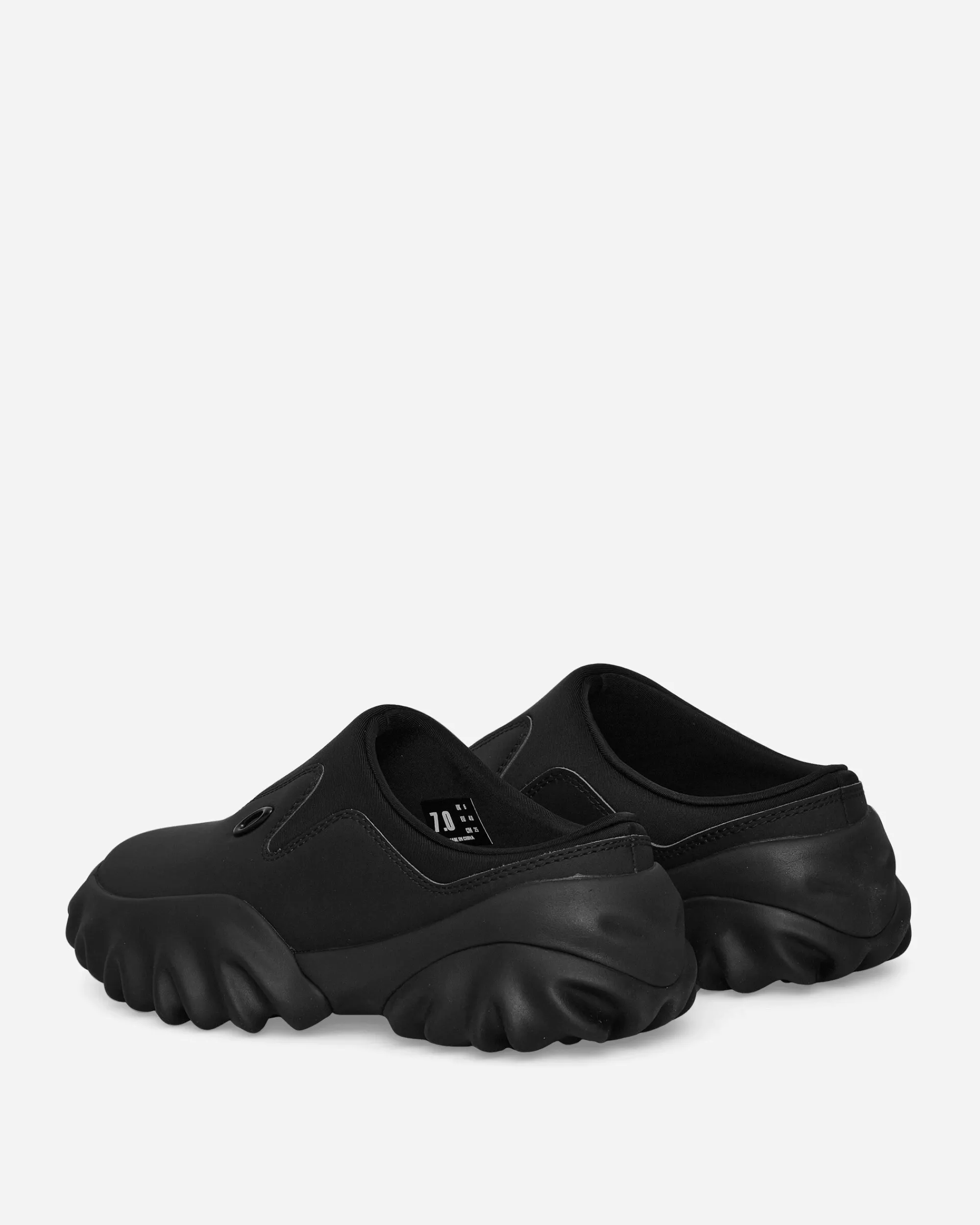 Junya Watanabe MAN Sandals And Slides^Oakley Factory Team Chop Saw Mules Black
