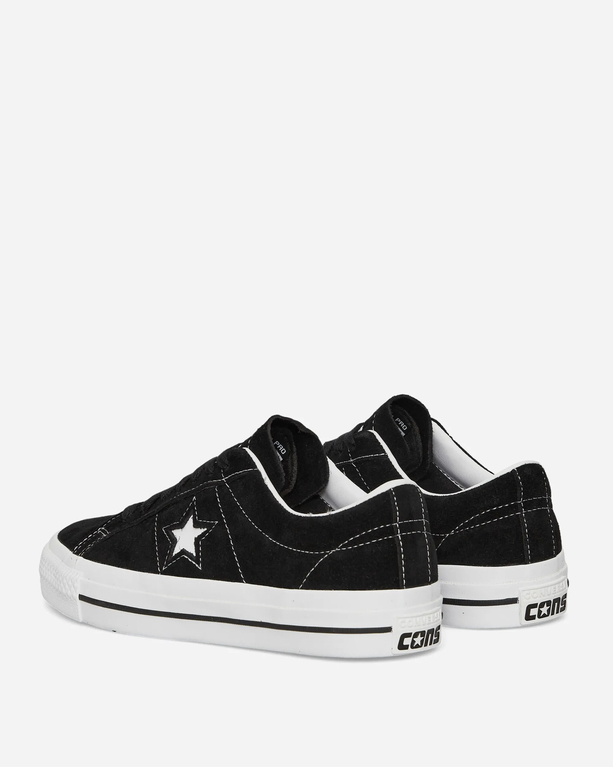 Converse Sneakers·Low|Sneakers^One Star Pro Nubuck Leather Sneakers Black