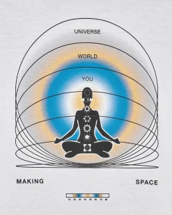 Space Available T-Shirts^Oneness Longsleeve T-Shirt White