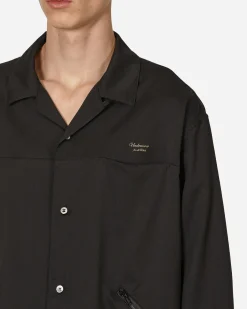 Undercover Shirts^Open Collar Shirt Black
