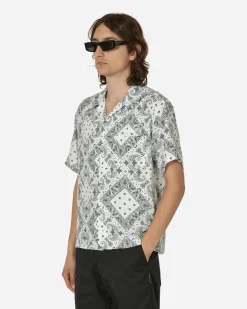 Sequel Shirts^Open Collar Shirt White