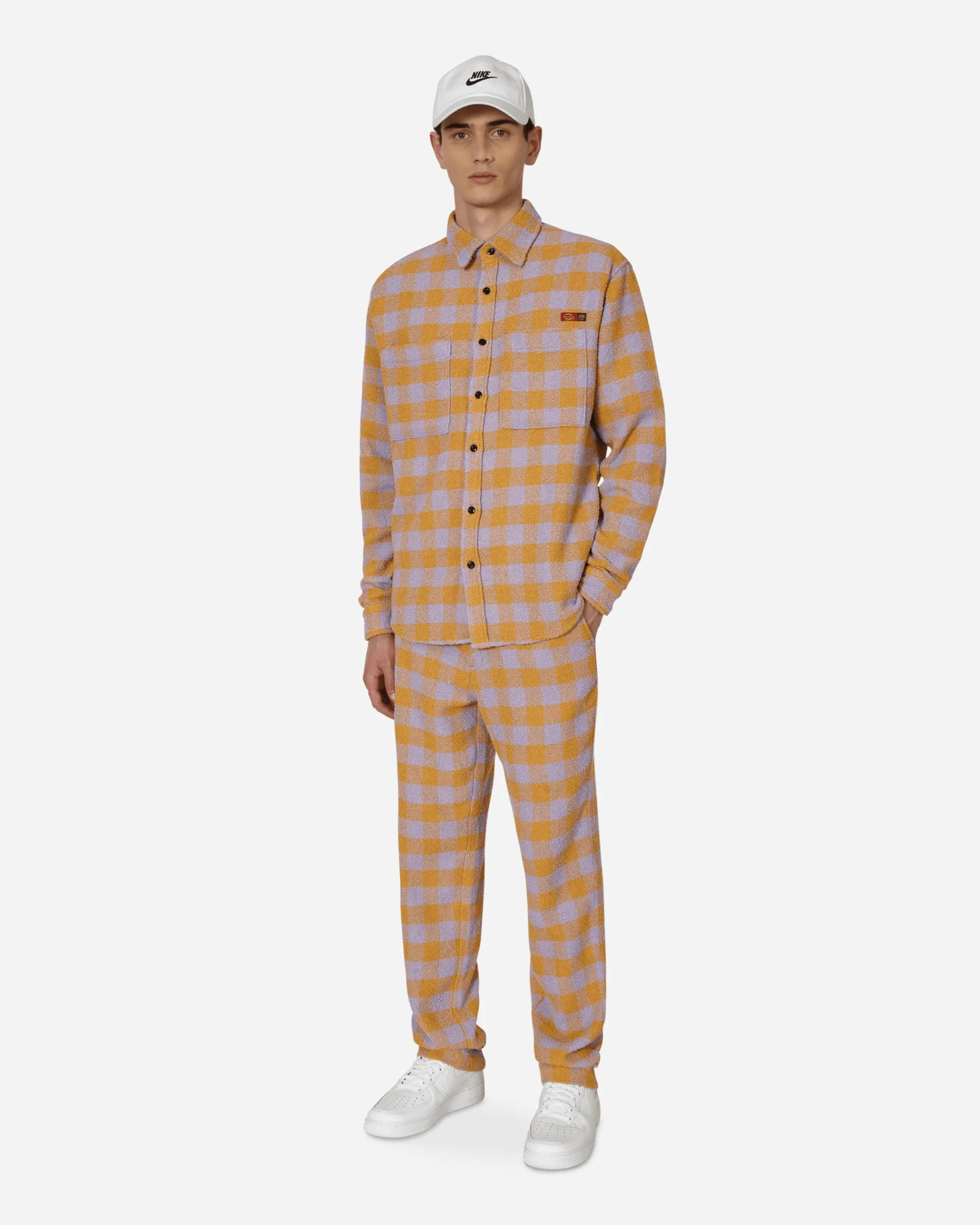 Dickies Shirts^Opening Ceremony Tweed Check Shirt Pink