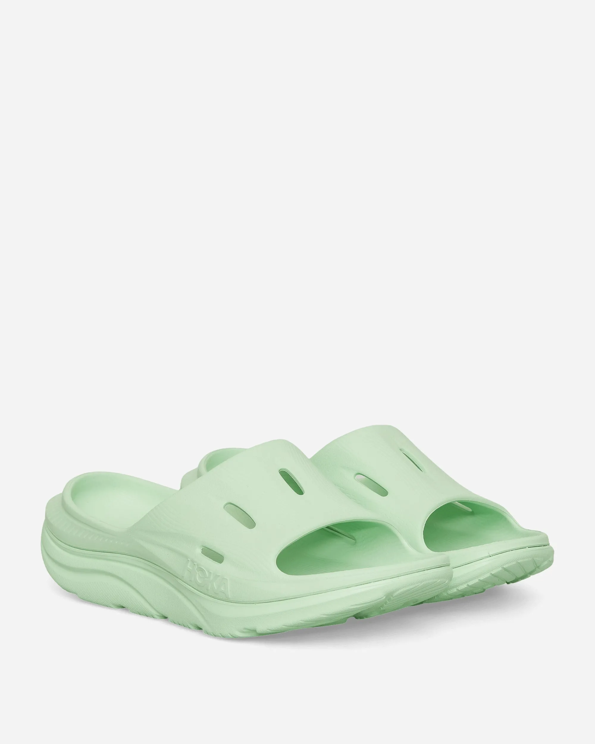 Hoka One One Sandals And Slides|Sandals And Slides^ORA Recovery Slides Lime Glow