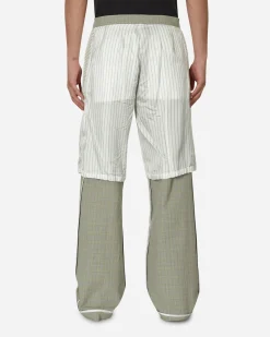 Kiko Kostadinov Pants^Orma Reversible Trousers Yellow Check