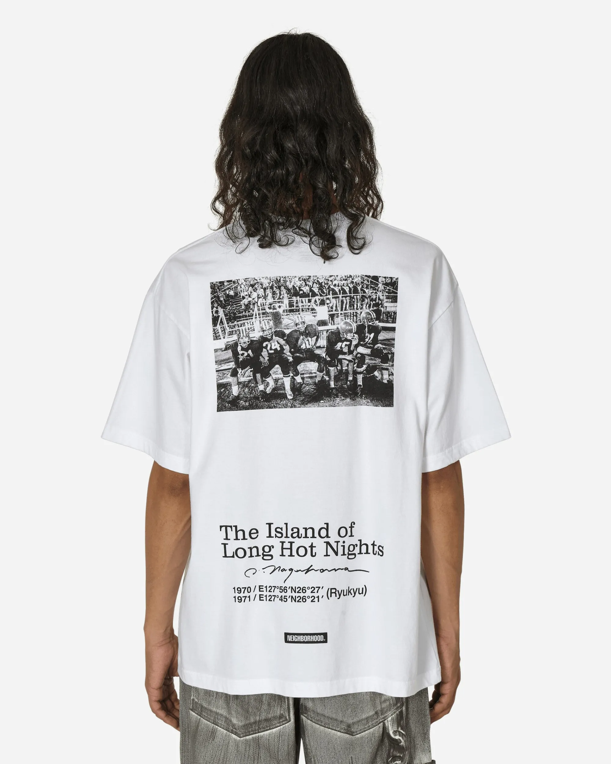 Neighborhood T-Shirts^Osamu Nagahama SS-1 T-Shirt White