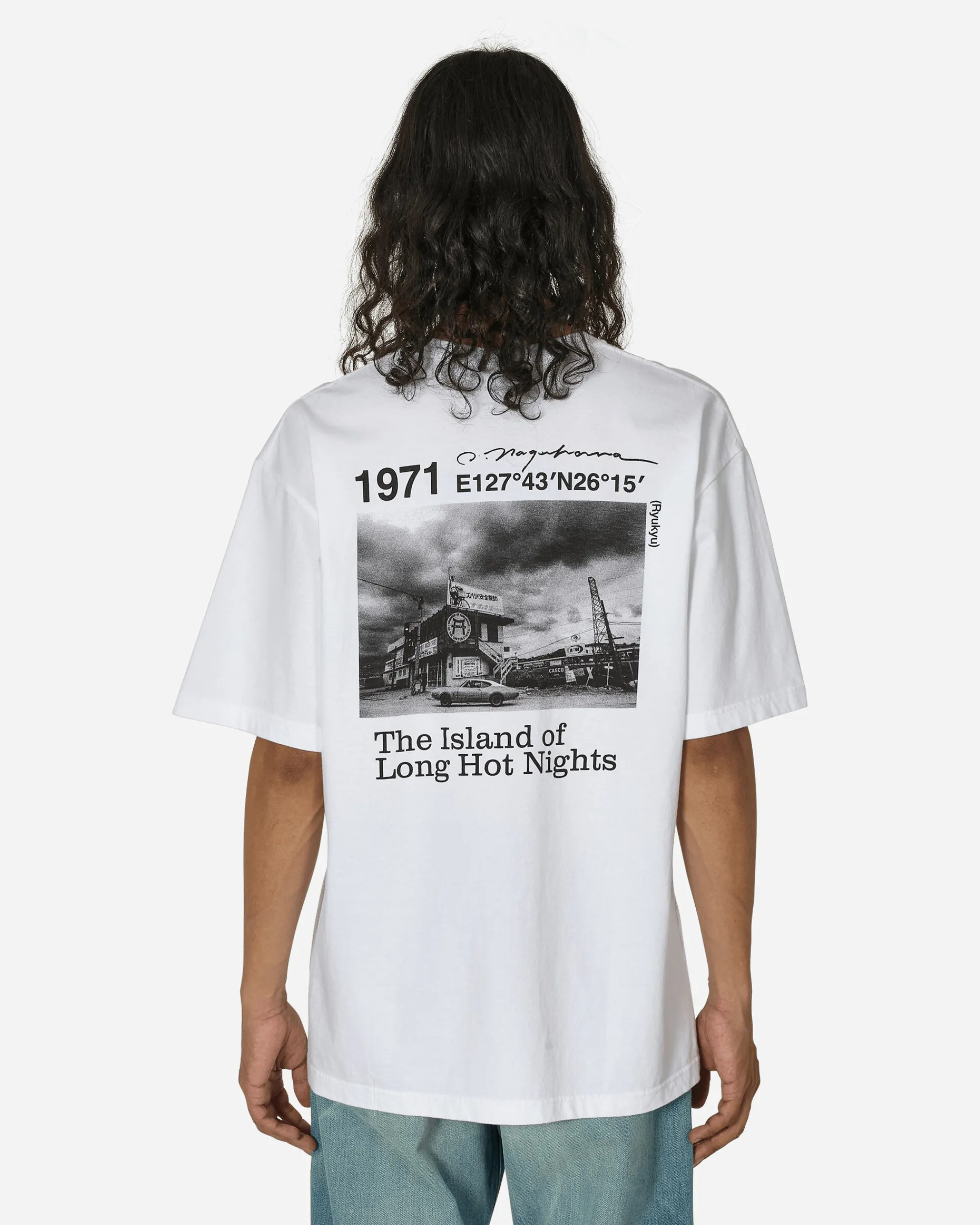 Neighborhood T-Shirts^Osamu Nagahama SS-3 T-Shirt White