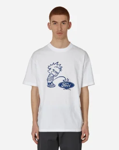 FUCT T-Shirts^Oval Pee Boy T-Shirt White