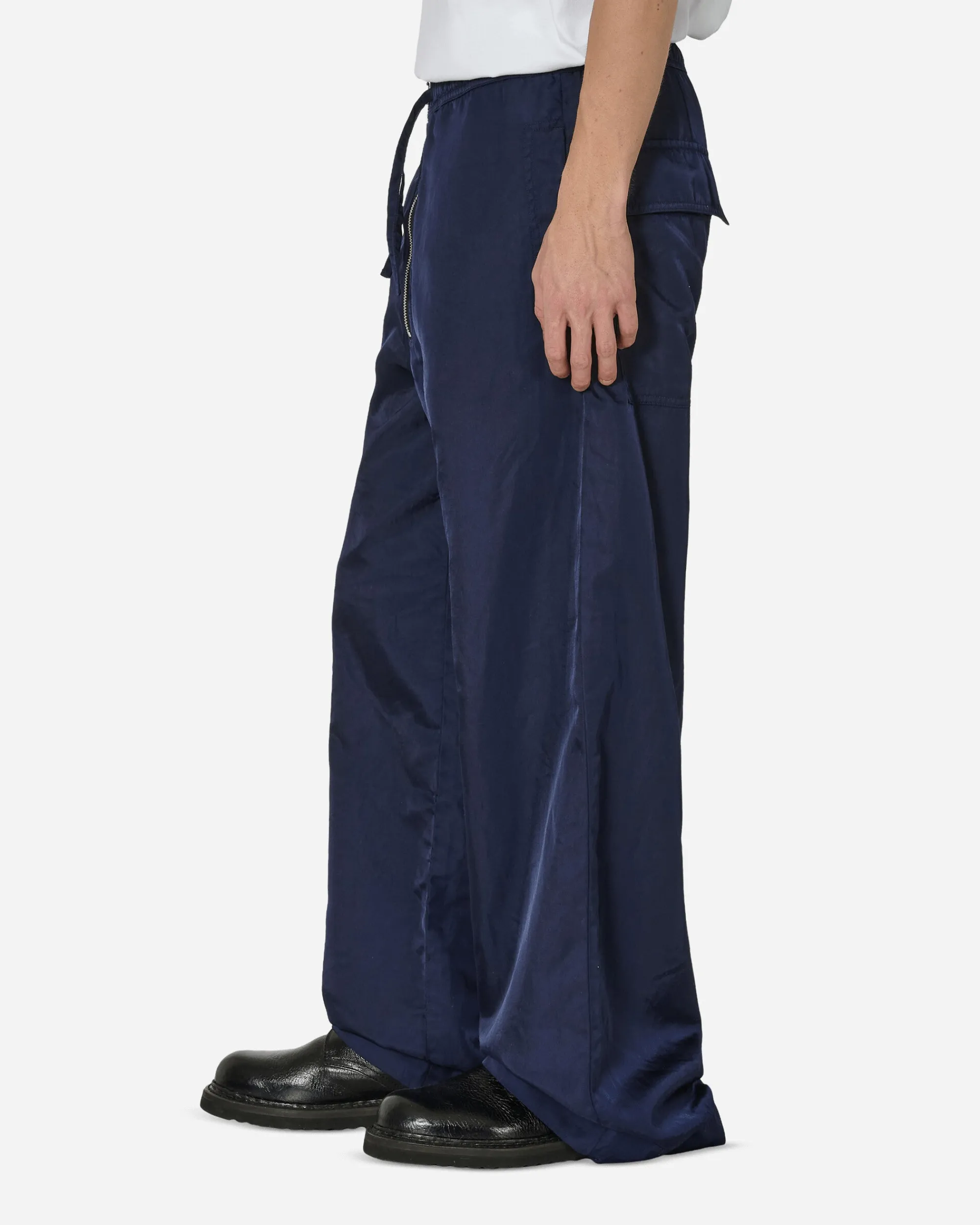 Dries Van Noten Pants^Overdyed Pants Blue