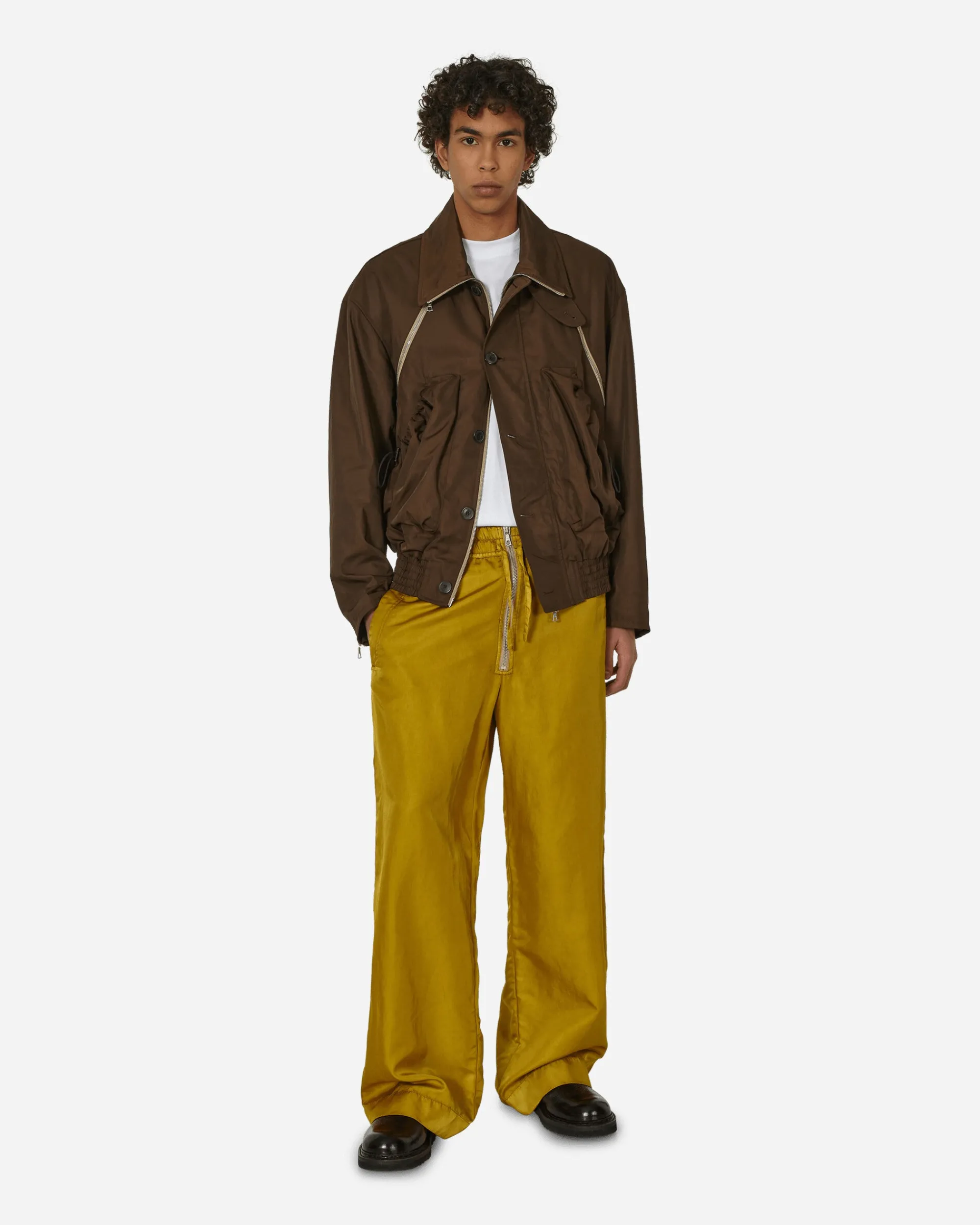 Dries Van Noten Pants^Overdyed Pants Olive