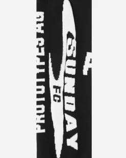 Prototypes Underwear^Overknee Football Socks Black