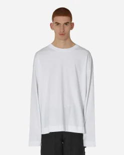 Dries Van Noten T-Shirts^Oversized Longsleeve T-Shirt White