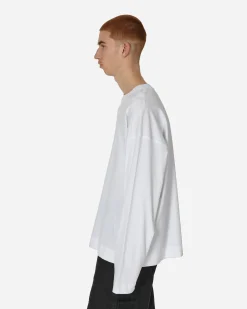 Dries Van Noten T-Shirts^Oversized Longsleeve T-Shirt White