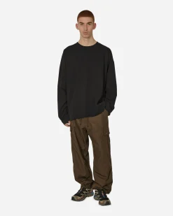 Dries Van Noten T-Shirts^Oversized Longsleeve T-Shirt Black