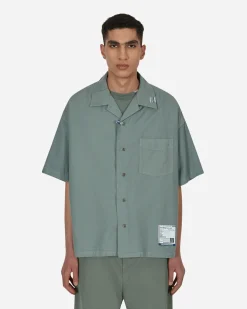 in・stru(men-tal) Shirts^Oxford Shortsleeve Shirt Green