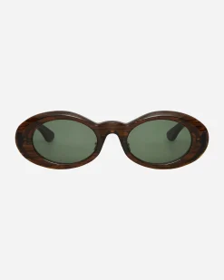 Brain Dead Eyewear|Eyewear^Oyster Post Modern Primitive Eye Protection Sunglasses Tortoise Smoke