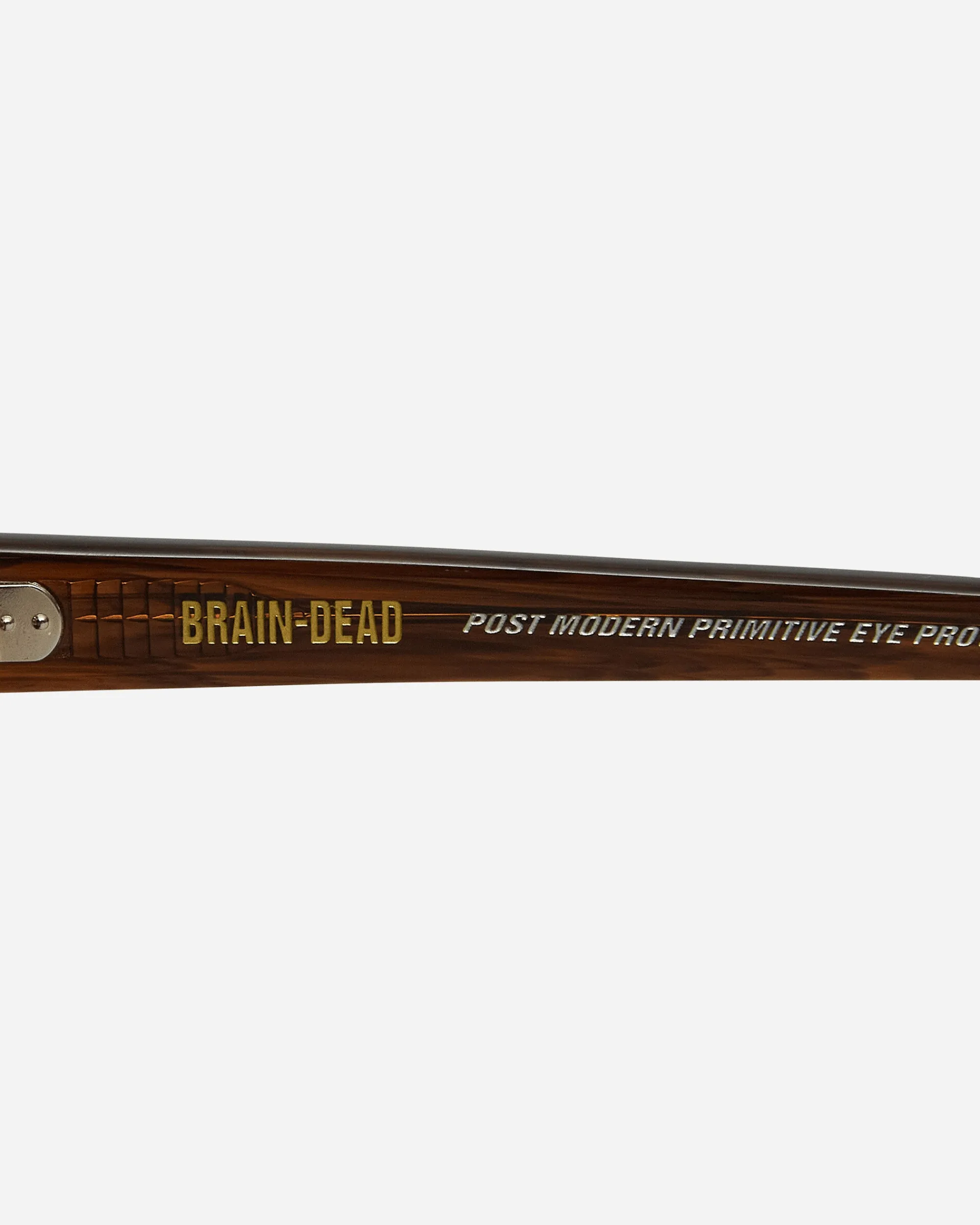 Brain Dead Eyewear|Eyewear^Oyster Post Modern Primitive Eye Protection Sunglasses Tortoise Smoke