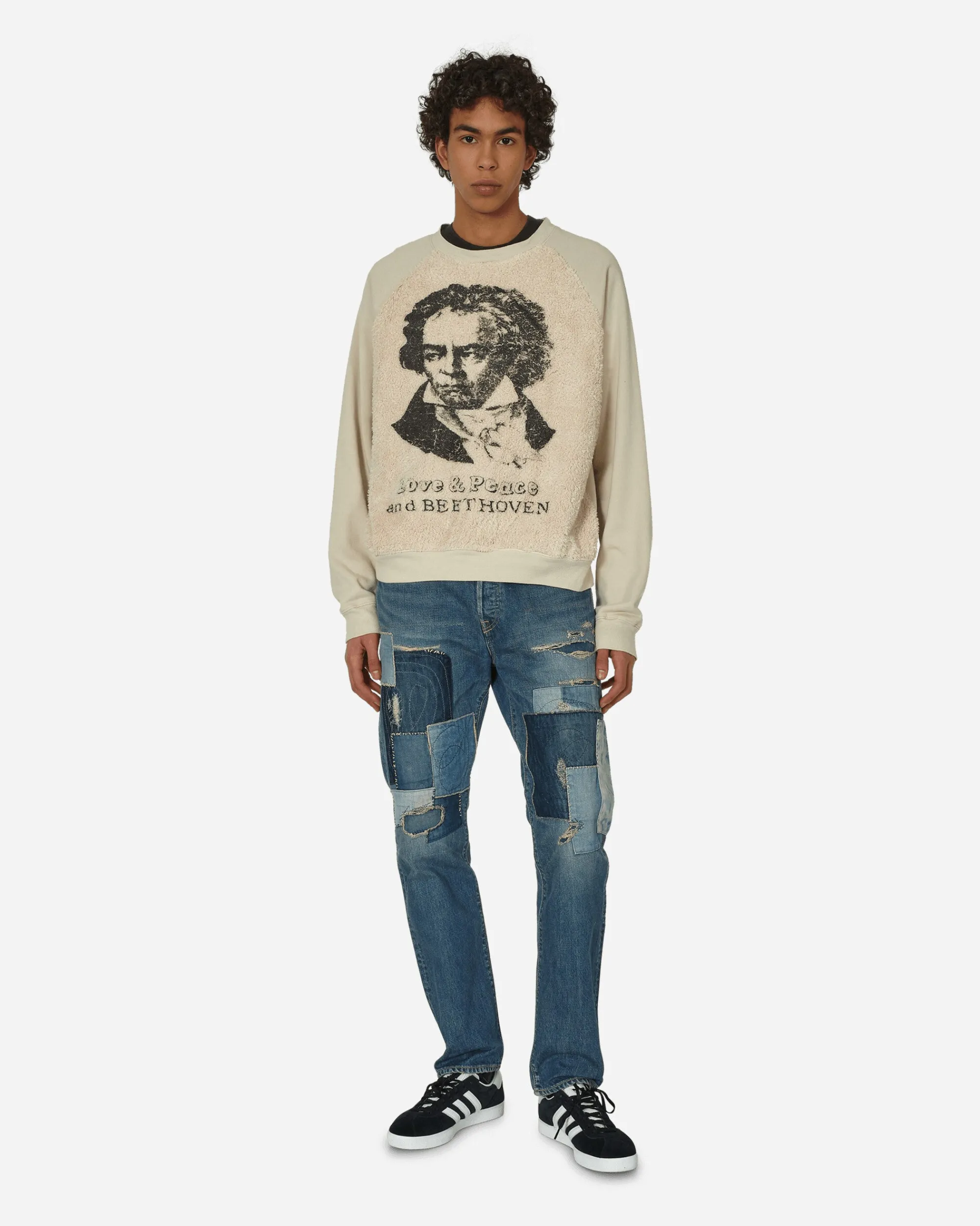 KAPITAL Pants^14oz Denim 5P Monkey Cisco Pants (Dixie Remake) Indigo