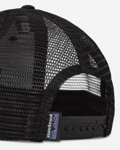 Patagonia Hats|Hats^P-6 Logo Lopro Trucker Hat Black