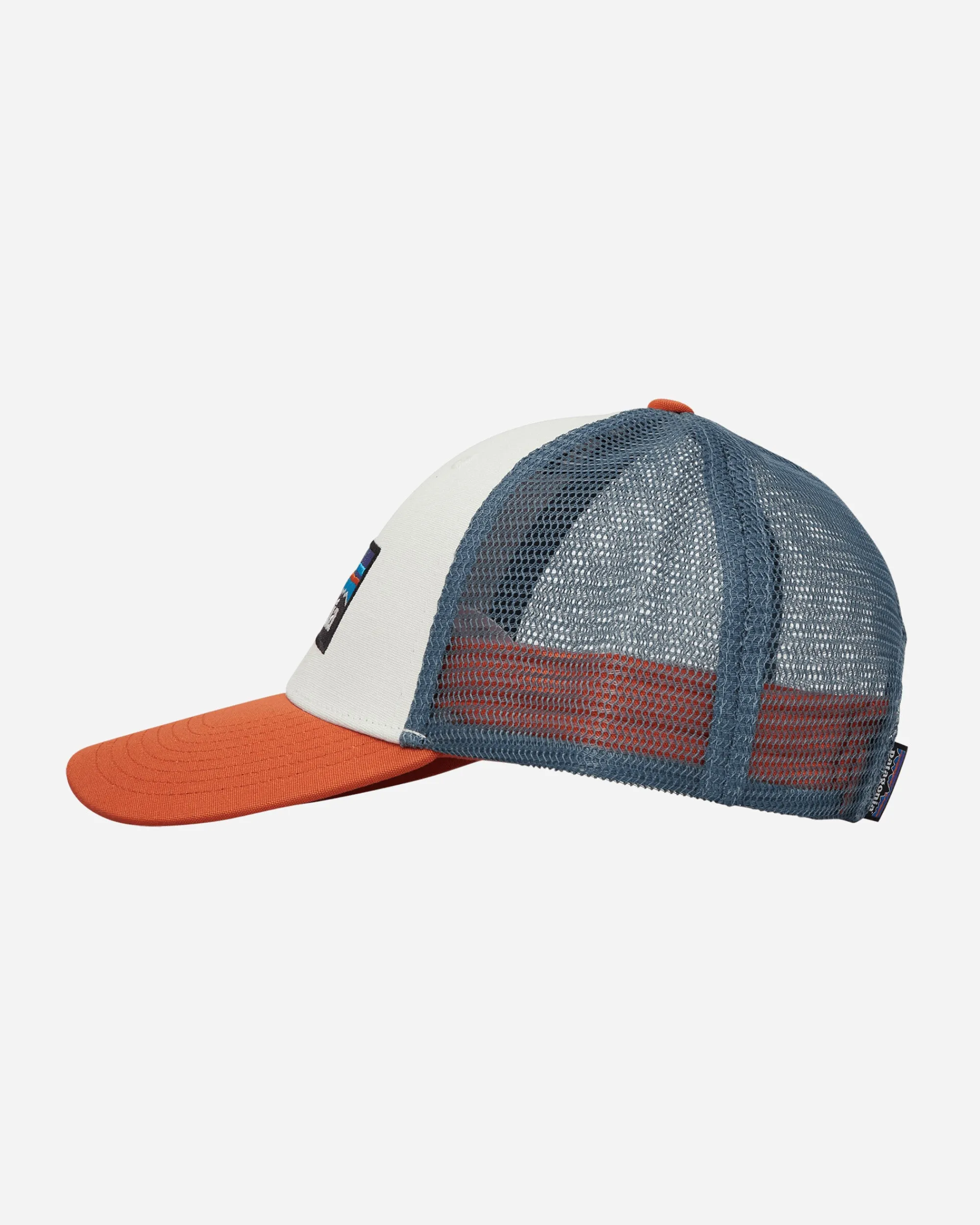 Patagonia Hats|Hats^P-6 Logo Lopro Trucker Hat White / Redtail