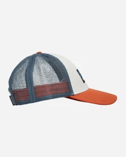 Patagonia Hats|Hats^P-6 Logo Lopro Trucker Hat White / Redtail