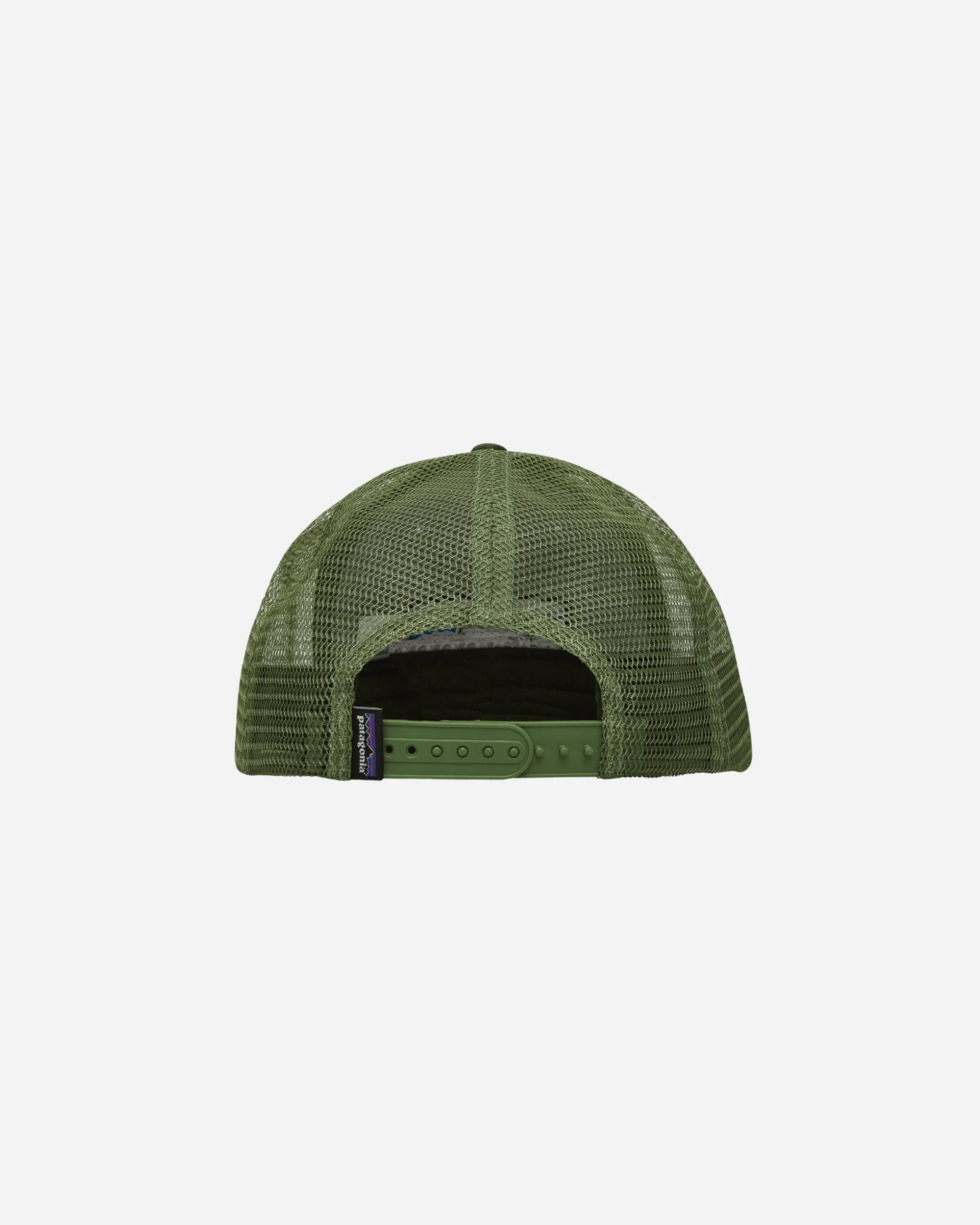 Patagonia Hats|Hats^P-6 Logo Lopro Trucker Hat Thermal Blue / Green
